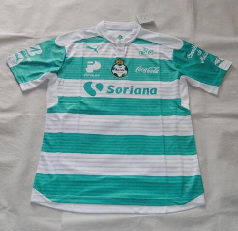 Santos Laguna 2015-16 Home Soccer Jersey